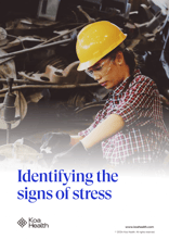 Identify signs of stress