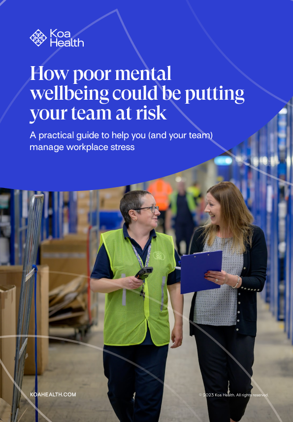 How poor mental wellbeing could be putting your team at risk