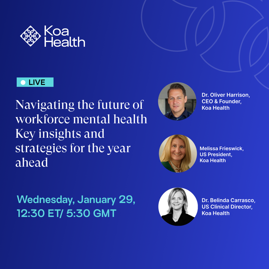 Mental Wellbeing Trends 2025 Webinar